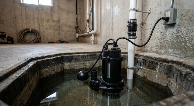 Basement Drainage Installation in Pompano Beach, FL