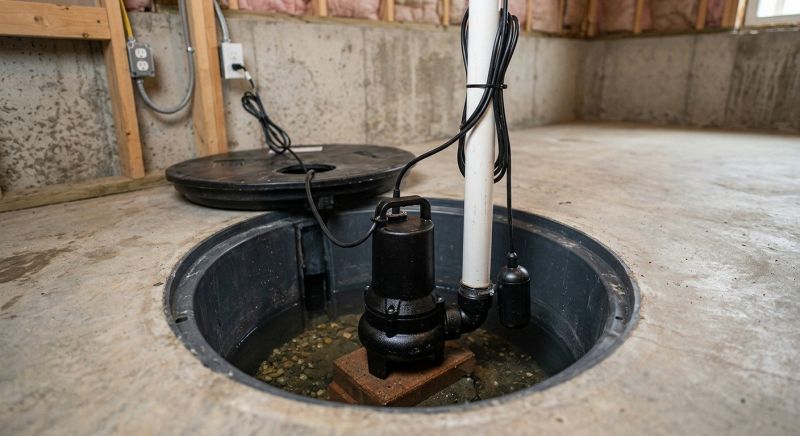 Basement Drainage Installation in Mobile, AL