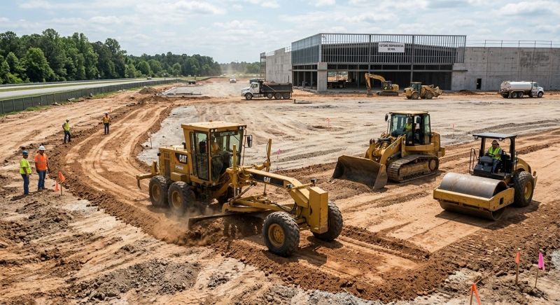 Commercial Grading Service in Conroe, TX