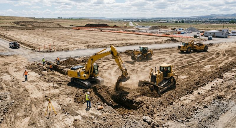 Commercial Land Preparation in Katy, TX