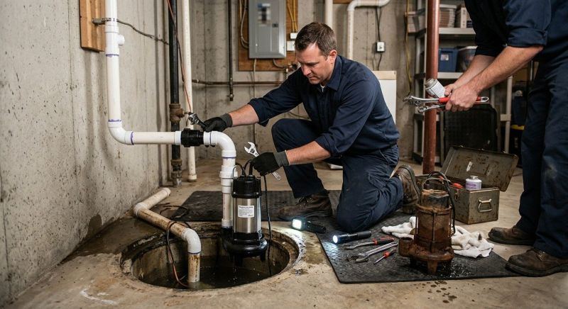 Drainage Pump Installation in Auburn, AL