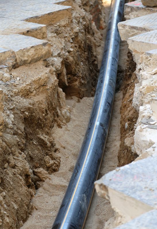 Drainage Trench Installation in Houston, TX
