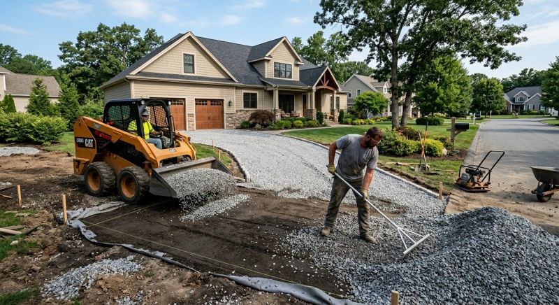 Gravel Maintenance in Waldorf, MD