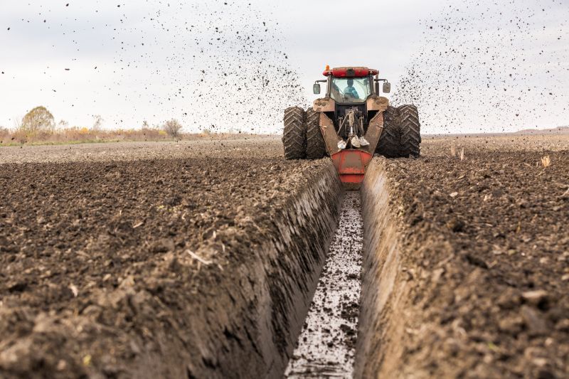 Irrigation Trenching in Houston, TX