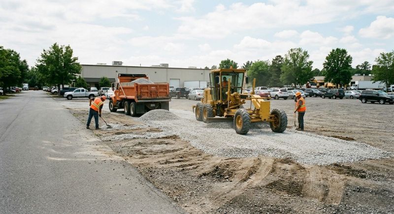 Parking Lot Leveling in Layton, UT