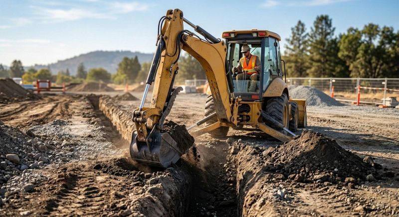 Backhoe Trenching in Atlanta, GA