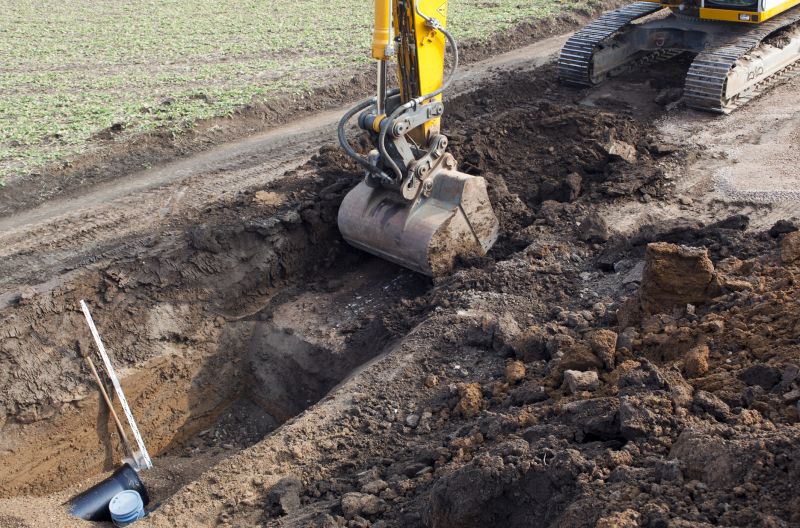 Backhoe Trenching in Houston, TX