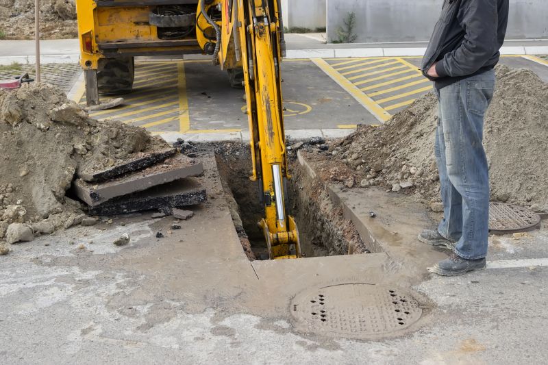Backhoe Trenching in Houston, TX
