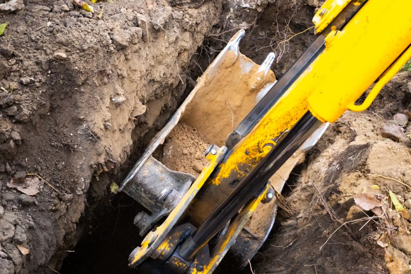 Backhoe Trenching in Houston, TX
