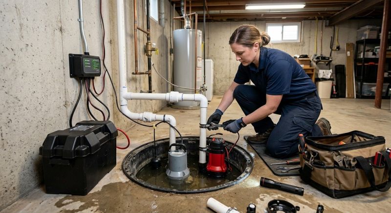 Basement Sump Pump Service in Pompano Beach, FL