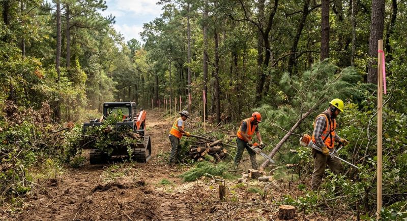 Building Site Clearing in Katy, TX