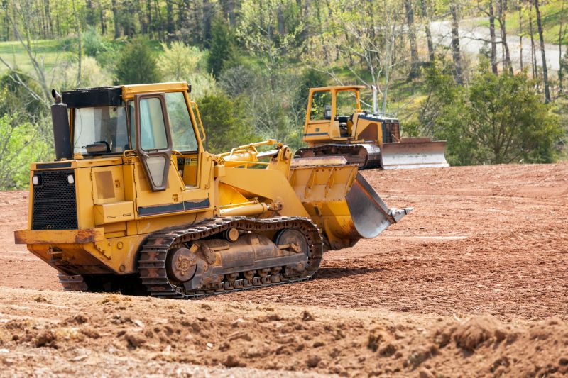 Bulldozer Clearing in Katy, TX