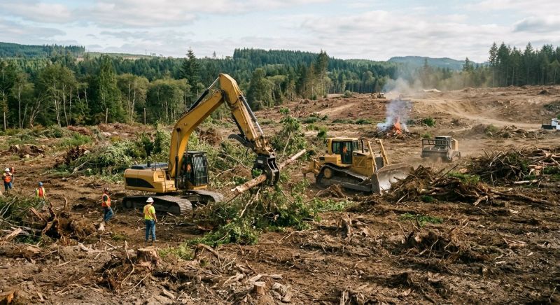 Commercial Land Clearing in Atlanta, GA