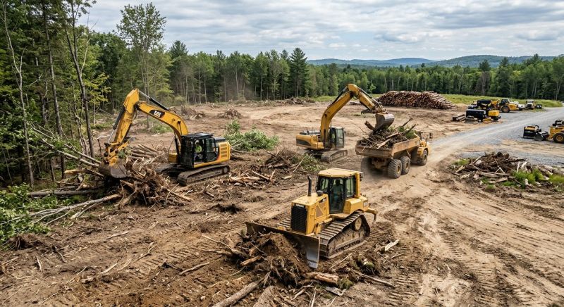 Commercial Land Clearing in Marietta, GA