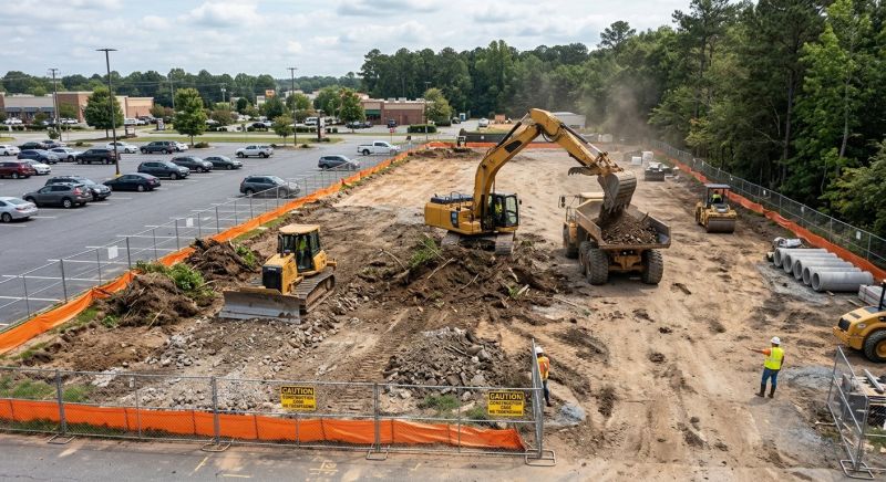 Commercial Lot Clearing in Marietta, GA