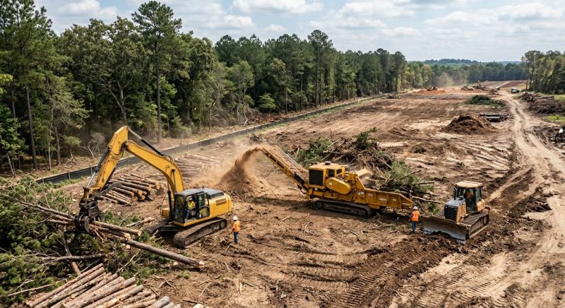 Commercial Property Clearing in Marietta, GA