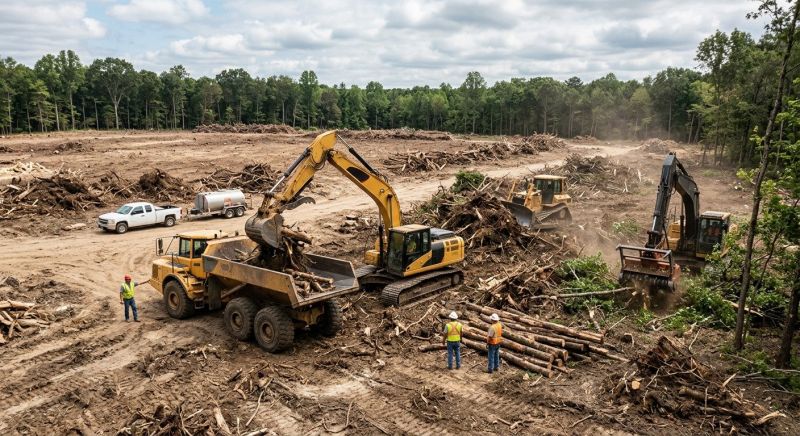 Commercial Site Clearing in Atlanta, GA