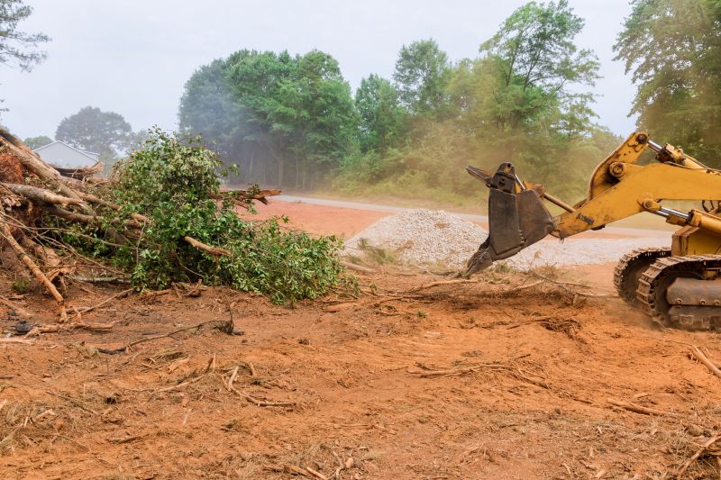 Construction Site Land Clearing in Houston, TX