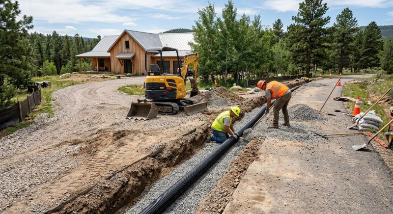 Drainage Ditch Excavation in Houston, TX