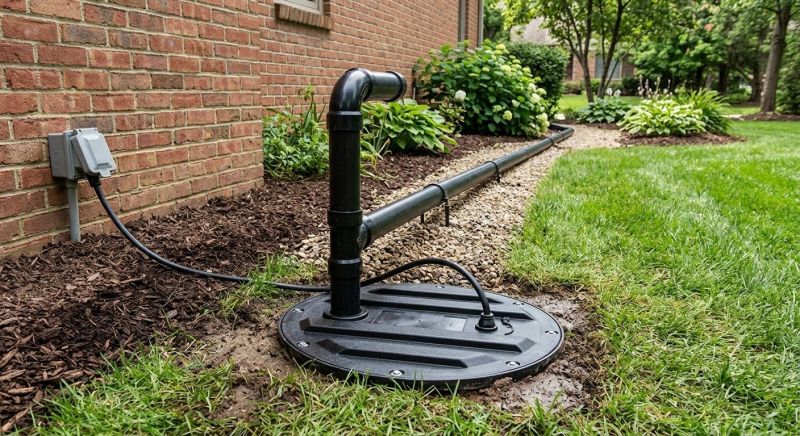 Drainage Pump Installation in Framingham, MA