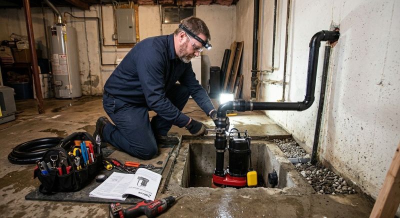 Ejector Pump Installation in Framingham, MA