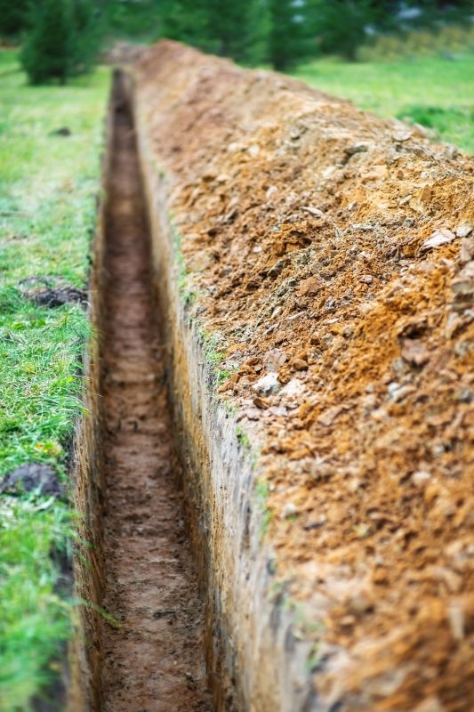 Electrical Line Trenching in Houston, TX