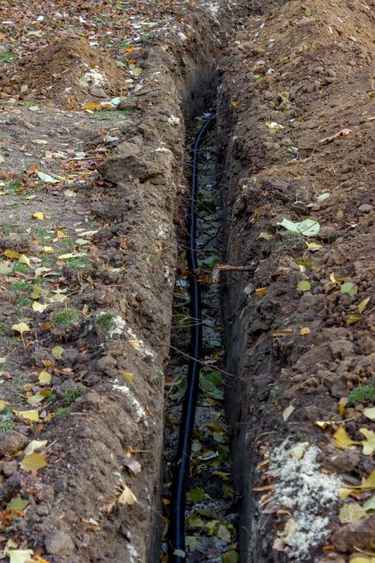 Electrical Line Trenching in Houston, TX