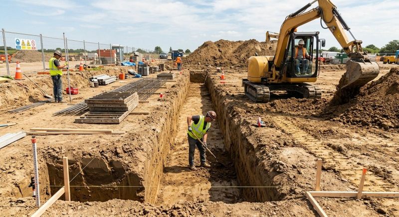 Footer Excavation in Salt Lake City, UT