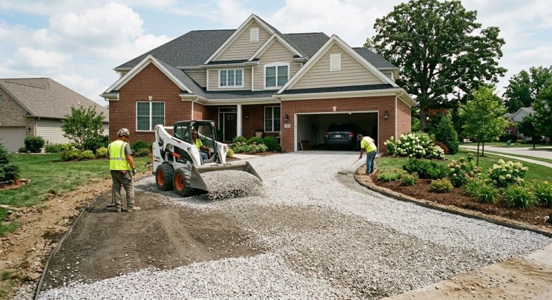 Gravel Laying in Calvert County, MD