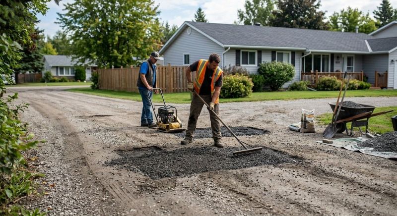 Gravel Pouring in Calvert County, MD
