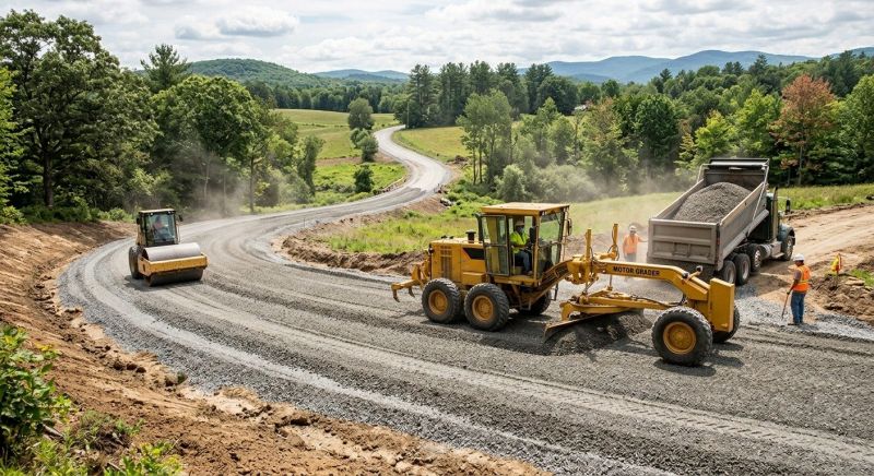 Gravel Road Installation in Houston, TX