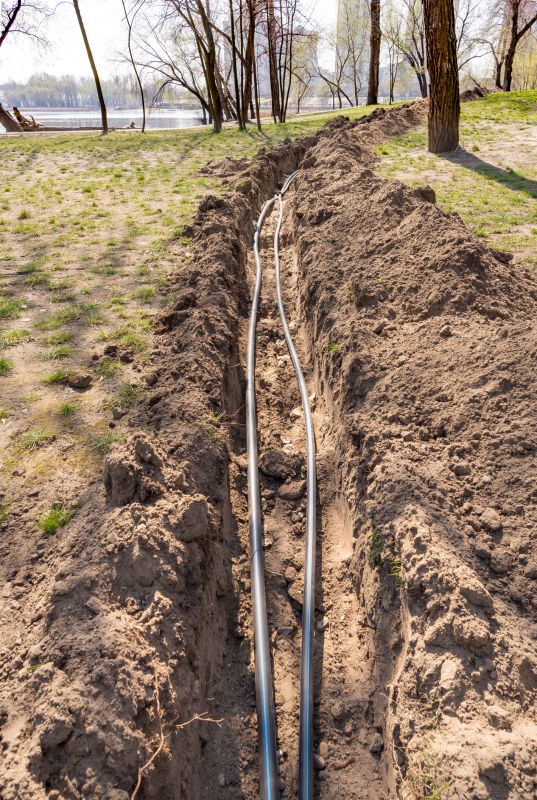 Irrigation Trenching in Houston, TX