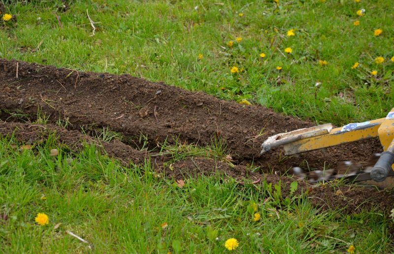 Irrigation Trenching in Houston, TX