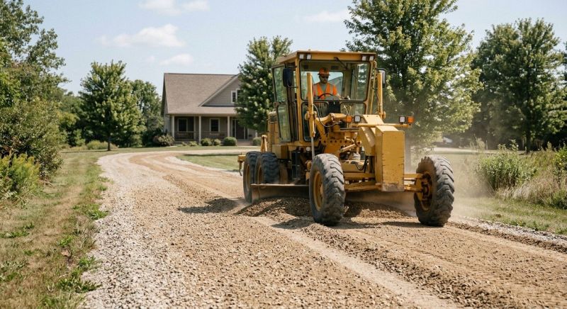 Lot Grading in Houston, TX