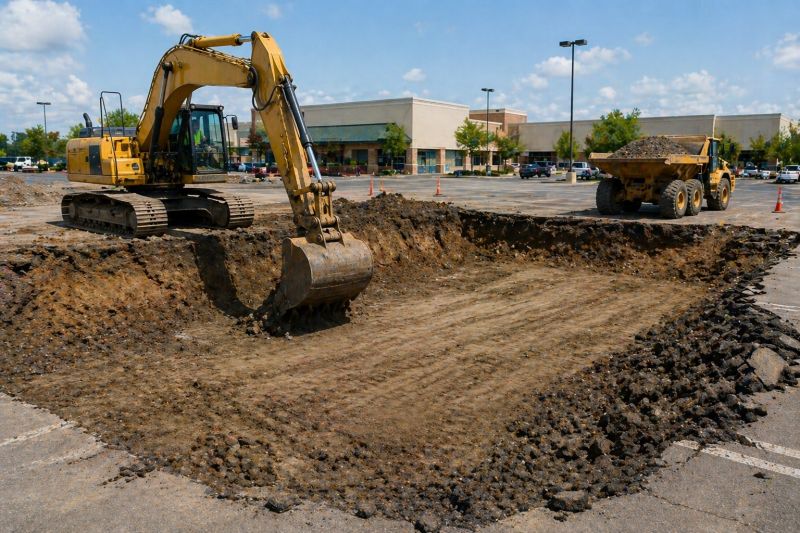 Parking Lot Leveling in Utah County, UT