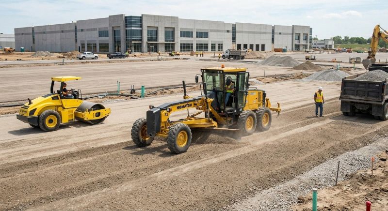 Parking Lot Leveling in Conroe, TX