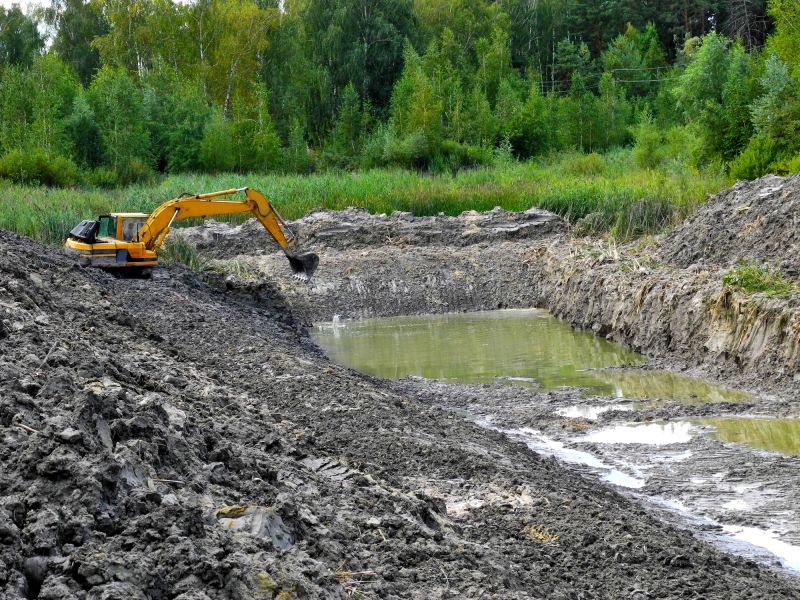 Pond Excavation in Atlanta, GA