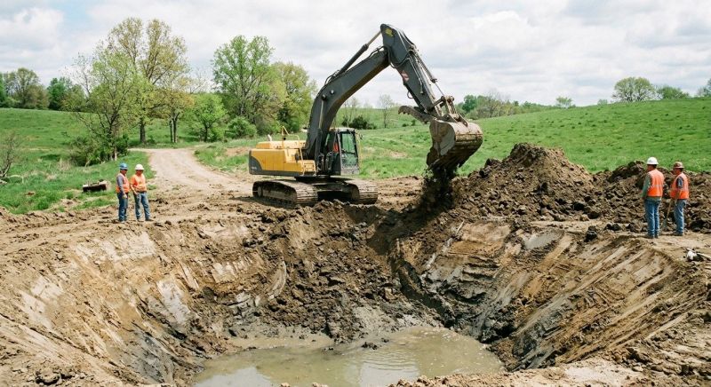Pond Excavation in Atlanta, GA