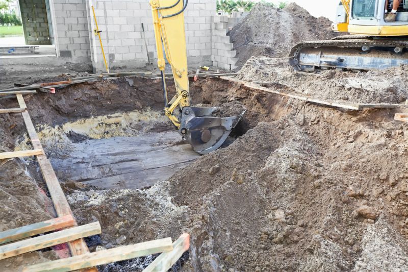 Pool Excavation in Houston, TX