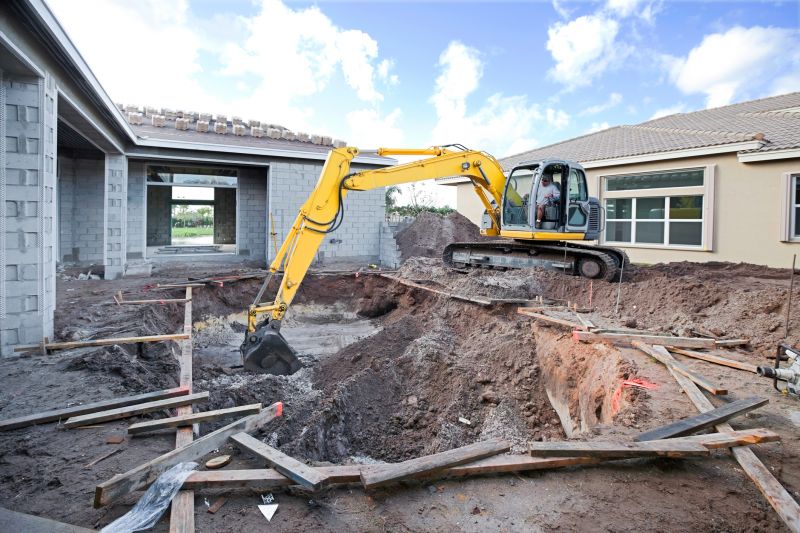 Pool Excavation in Houston, TX