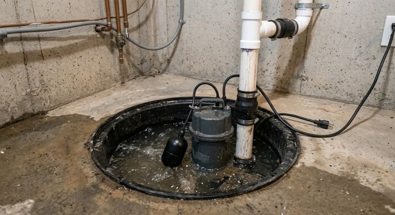 Sump Pump Plumbing in Warwick, RI