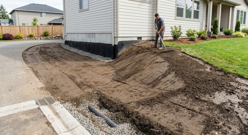 Yard Sloping in Salt Lake City, UT